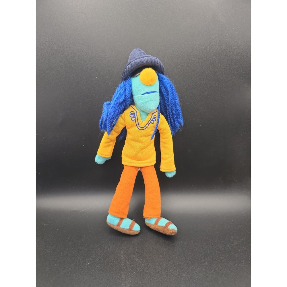 Muppets Zoot Plush Doll Electric Mayhem Band 7" Skinny Small Sababa Toys